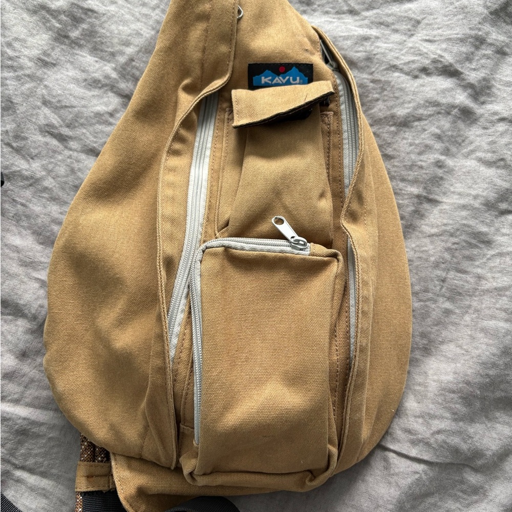 KAVU Rope Sling Bag Brown